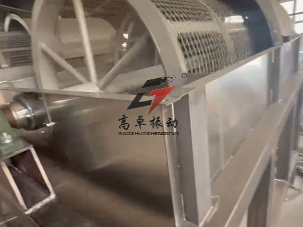 有轴滚筒筛试机视频