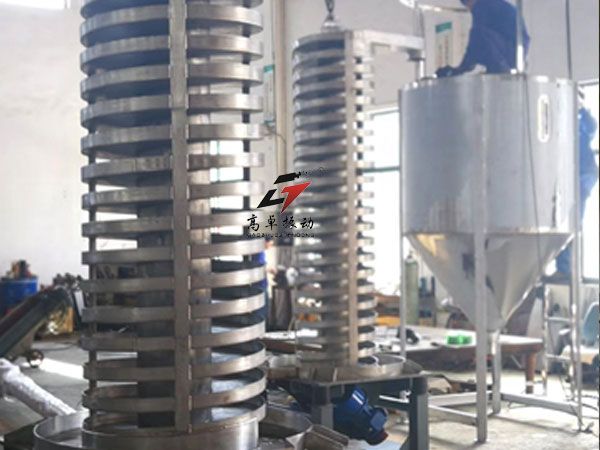 如何调整垂直提升机的链条张紧度？