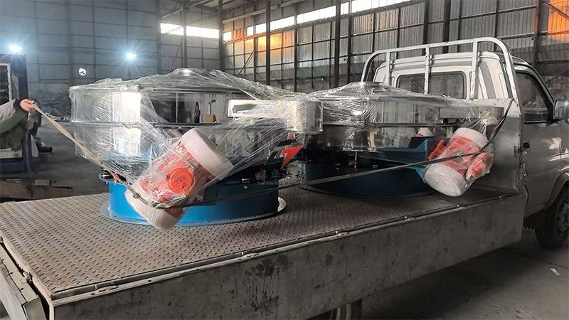 山东客户定制防爆直排筛顺利发货，开启高能筛分新篇章