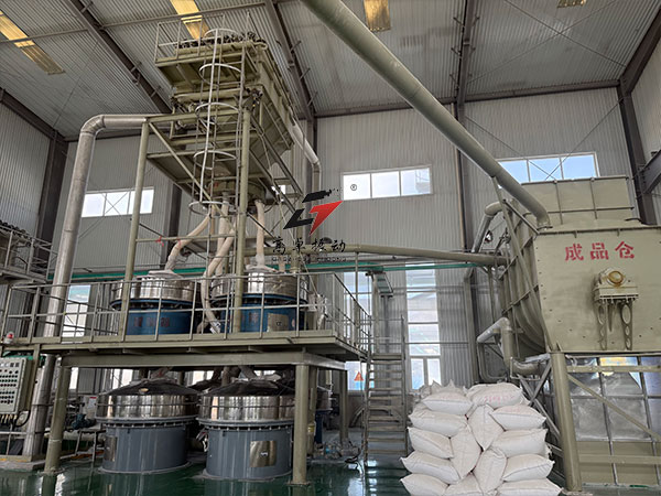 高分子材料超声波振动筛用户现场