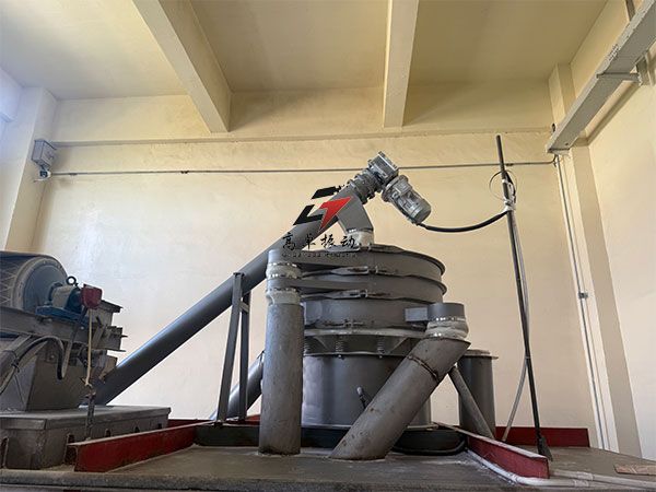 食盐筛分输送设备用户现场