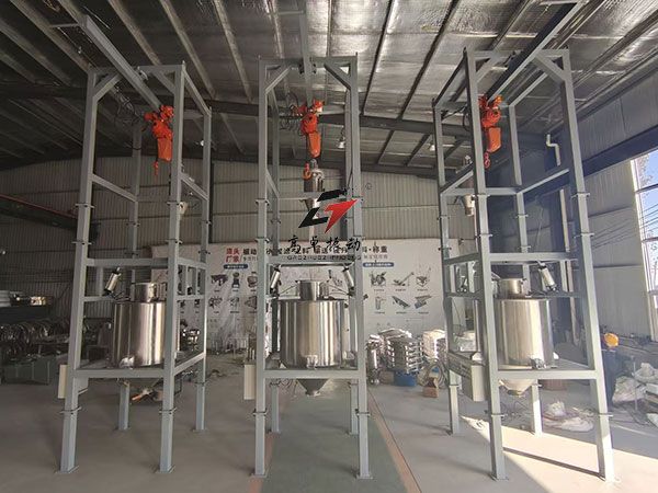 简易吨袋拆包机